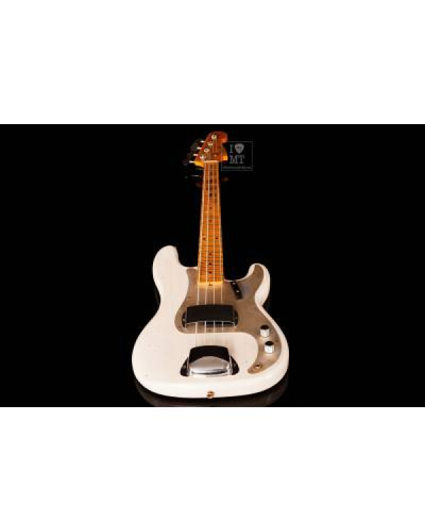 FENDER CUSTOM SHOP 1959 PRECISION BASS JOURNEYMAN RELIC AGED WHITE BLONDE Бас-гітара