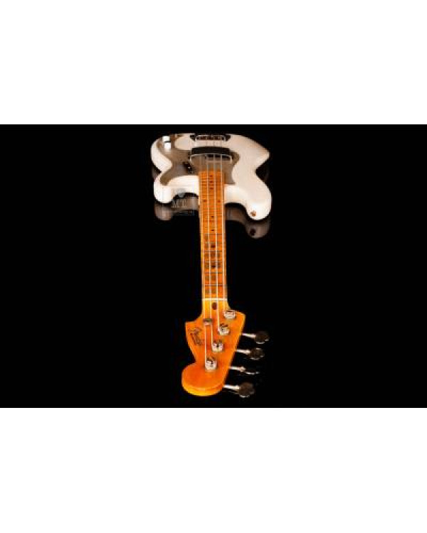 FENDER CUSTOM SHOP 1959 PRECISION BASS JOURNEYMAN RELIC AGED WHITE BLONDE Бас-гітара