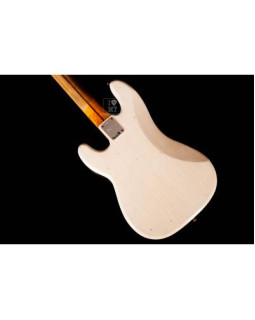 FENDER CUSTOM SHOP 1959 PRECISION BASS JOURNEYMAN RELIC AGED WHITE BLONDE Бас-гітара-foto7