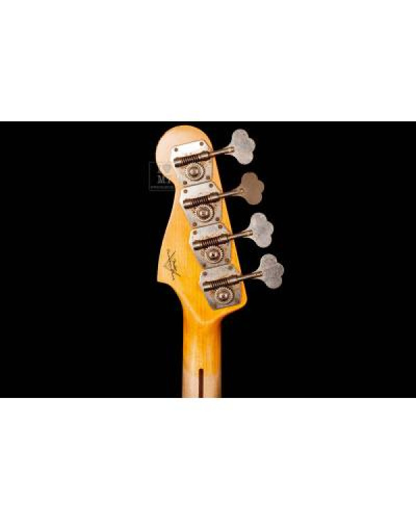FENDER CUSTOM SHOP 1959 PRECISION BASS JOURNEYMAN RELIC AGED WHITE BLONDE Бас-гітара
