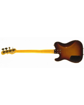 G&L ASAT BASS (3-Tone Sunburst, rosewood) №CLF067465. Made in USA - Чотириструнна бас-гітара-foto4