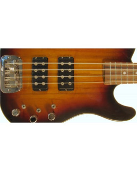 G&L ASAT BASS (3-Tone Sunburst, rosewood) №CLF067465. Made in USA - Чотириструнна бас-гітара-foto5