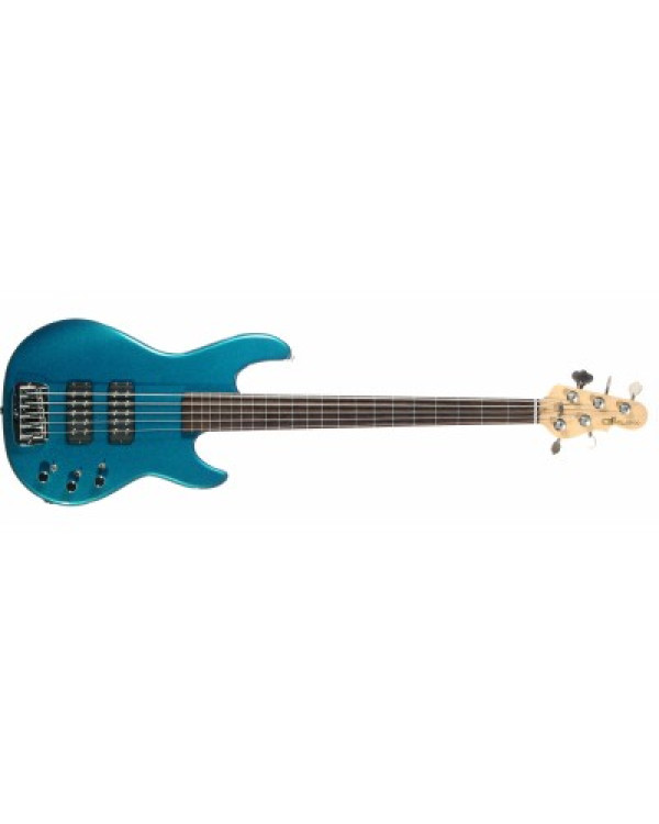 G&L L2500 FIVE STRINGS (Emerald Blue, ebony, fretless) №CLF48200. Made in USA - п'ятиструнна бас-гітара, безладна G&L L2500 FIVE STRINGS (Emerald Blue, ebony, fretless) №CLF48200. Made in USA - п'ятиструнна бас-гітара, безладна