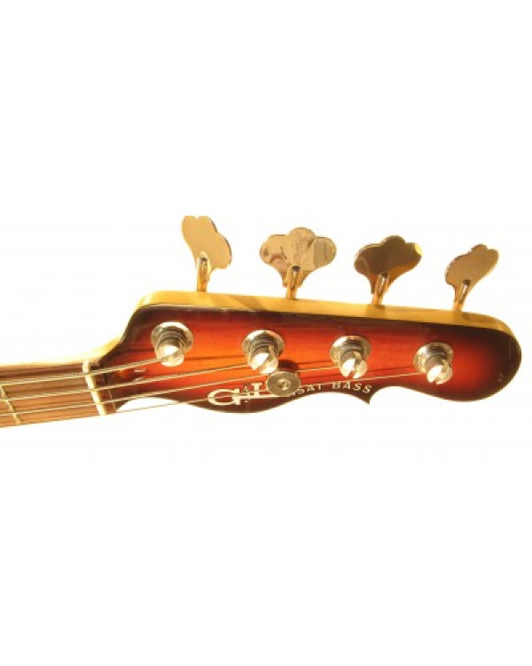 G&L ASAT BASS (3-Tone Sunburst, rosewood) №CLF067465. Made in USA - Чотириструнна бас-гітара