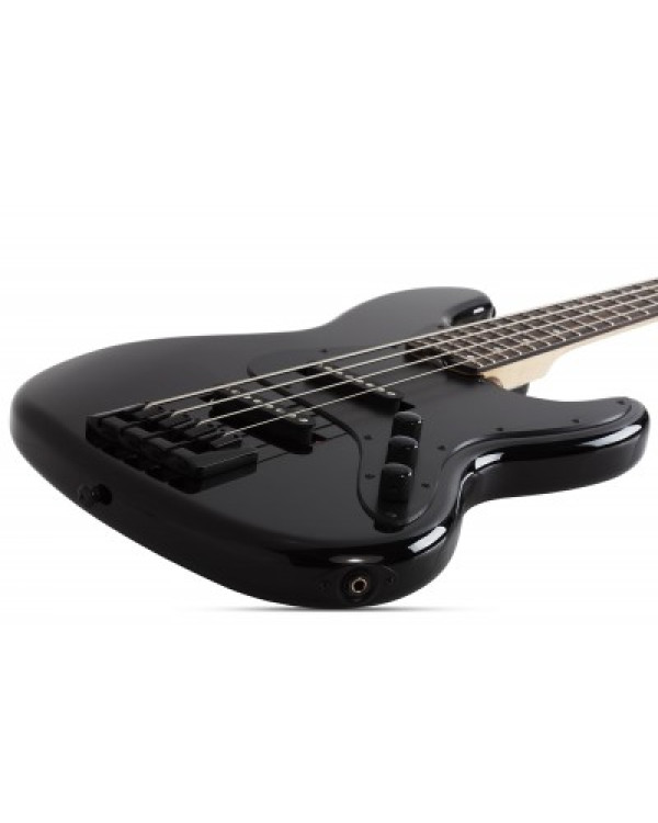 SCHECTER J-4 BLK - чотириструнна бас-гітара