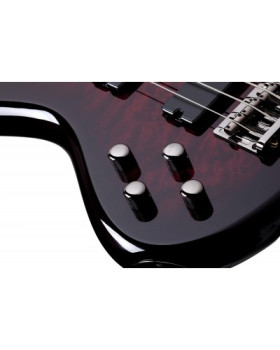 SCHECTER STILETTO EXTREME-4 BCH L/H - чотириструнна лівостороння бас-гітара-foto4