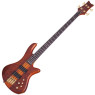 SCHECTER STILETTO STUDIO-4 FF HSN - чотириструнна бас-гітара, віяльні лади