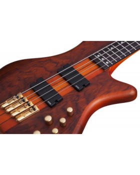 SCHECTER STILETTO STUDIO-4 FF HSN - чотириструнна бас-гітара, віяльні лади-foto5