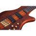 SCHECTER STILETTO STUDIO-4 FF HSN - чотириструнна бас-гітара, віяльні лади