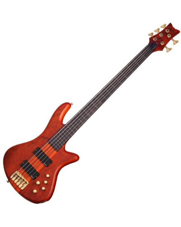 SCHECTER STILETTO STUDIO-5 FL HSN - п'ятиструнна бас-гітара, безладова