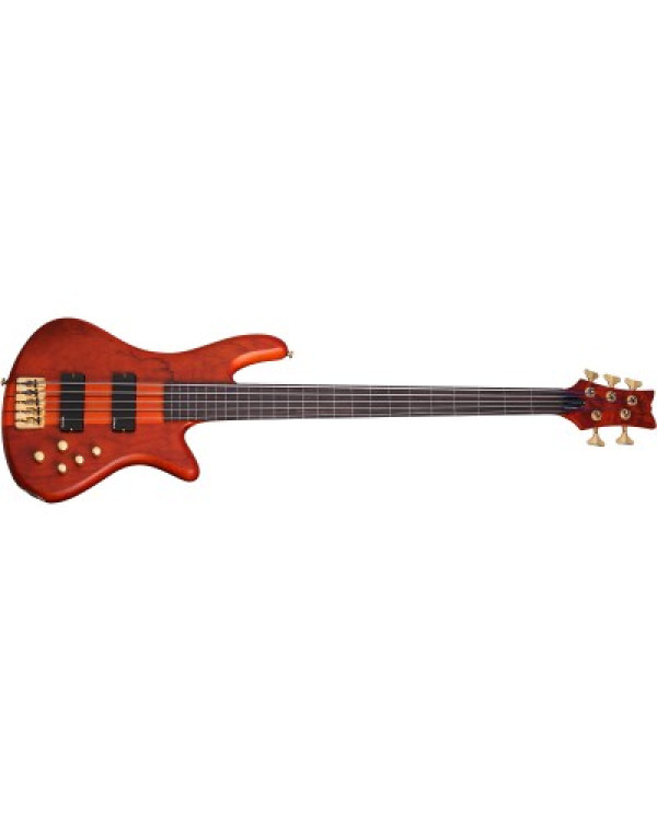 SCHECTER STILETTO STUDIO-5 FL HSN - п'ятиструнна бас-гітара, безладова