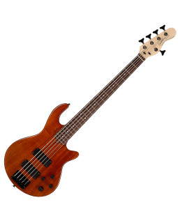GODIN 027187 - FREEWAY 5 Active Natural Mahogany SG (Made in Canada) - П'ятиструнна бас-гітара