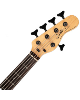 GODIN 027187 - FREEWAY 5 Active Natural Mahogany SG (Made in Canada) - П'ятиструнна бас-гітара-foto5