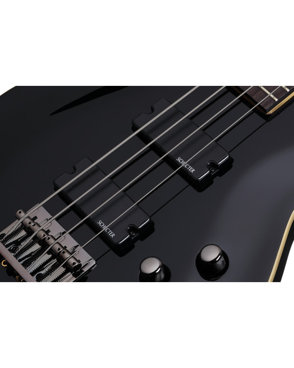 SCHECTER OMEN-4 BLK - чотириструнна бас-гітара