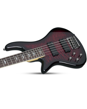 SCHECTER STILETTO EXTREME-5 BCHL/H - п'ятиструнна лівостороння бас-гітара-foto3