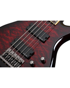 SCHECTER STILETTO EXTREME-5 BCHL/H - п'ятиструнна лівостороння бас-гітара-foto4