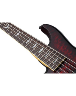 SCHECTER STILETTO EXTREME-5 BCHL/H - п'ятиструнна лівостороння бас-гітара-foto6