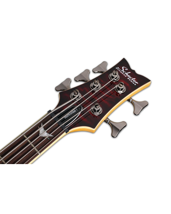 SCHECTER STILETTO EXTREME-5 BCHL/H - п'ятиструнна лівостороння бас-гітара