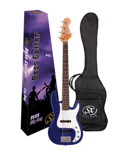 SX FPB62+/5/TBU - п'ятиструнна бас-гітара (fender Precision Bass copy) з чохлом-foto4