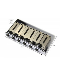 FENDER BRIDGE ASSEMBLY FOR AMERICAN HARDTAIL STRAT '86-'07 CHROME Бридж-foto2