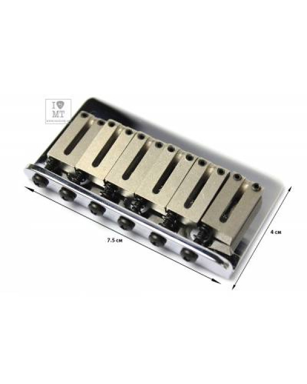 FENDER BRIDGE ASSEMBLY FOR AMERICAN HARDTAIL STRAT '86-'07 CHROME Бридж