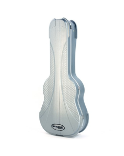 Кейс для акустичної гітари ROCKCASE RC ABS 10509 Premium Line - Acoustic Guitar ABS Case, curved - Silver-foto3