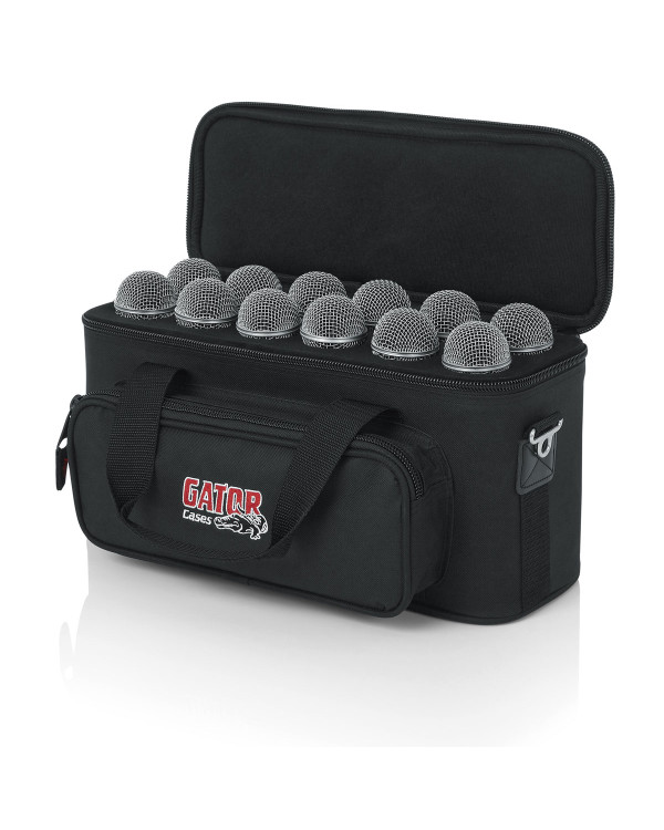 GATOR GM-12B 12 Microphones Bag