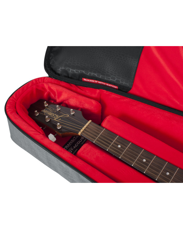 Чохол для акустичної гітари GATOR GT-ACOUSTIC-GRY TRANSIT SERIES Acoustic Guitar Bag