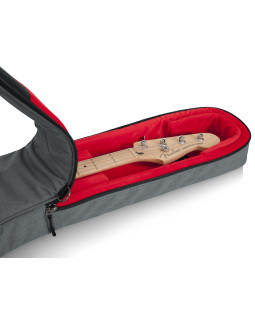 Чохол для бас-гітари GATOR GT-BASS-GRY TRANSIT SERIES Bass Guitar Bag-foto8