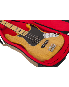 Чохол для бас-гітари GATOR GT-BASS-TAN TRANSIT SERIES Bass Guitar Bag-foto6