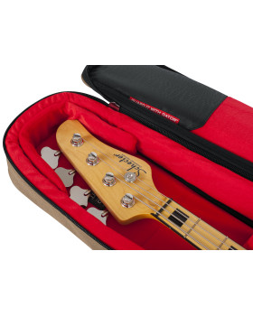 Чохол для бас-гітари GATOR GT-BASS-TAN TRANSIT SERIES Bass Guitar Bag-foto4