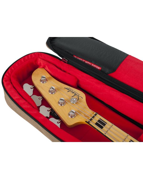 Чохол для бас-гітари GATOR GT-BASS-TAN TRANSIT SERIES Bass Guitar Bag