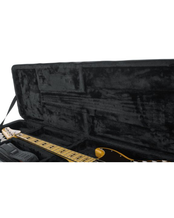 Легкий кейс для бас-гітари GATOR GTR-BASS-GRY Grey Transit Lightweight Bass Guitar Case