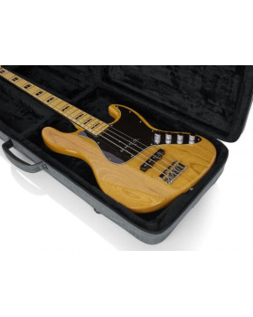 Легкий кейс для бас-гітари GATOR GTR-BASS-GRY Grey Transit Lightweight Bass Guitar Case-foto9