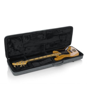 Легкий кейс для бас-гітари GATOR GTR-BASS-GRY Grey Transit Lightweight Bass Guitar Case-foto4