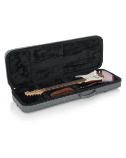Легкий кейс для електрогітари GATOR GTR-ELECTRIC-GRY Grey Transit Lightweight Electric Guitar Case-foto4