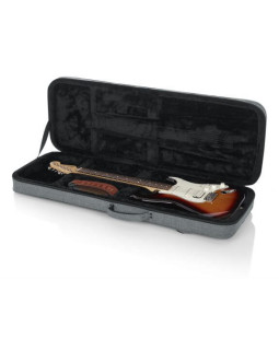 Легкий кейс для електрогітари GATOR GTR-ELECTRIC-GRY Grey Transit Lightweight Electric Guitar Case-foto6