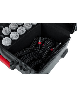 GATOR GTSA-MIC15 - Case w/ Drops for 15 Mics-foto3