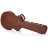 Кейс для напівакустичної електрогітари GATOR GW-335-BROWN Semi-Hollow Guitar Deluxe Wood Case