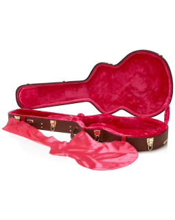 Кейс для напівакустичної електрогітари GATOR GW-335-BROWN Semi-Hollow Guitar Deluxe Wood Case-foto2