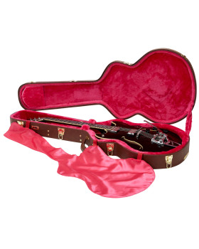 Кейс для напівакустичної електрогітари GATOR GW-335-BROWN Semi-Hollow Guitar Deluxe Wood Case-foto3