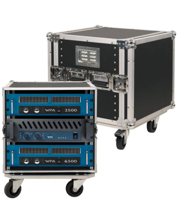 ROCKCASE RC24210 Flight Case - 19 Rack Amp (10U)
