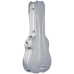 Кейс для акустичної гітари ROCKCASE RC ABS 10509 Premium Line - Acoustic Guitar ABS Case, curved - Silver