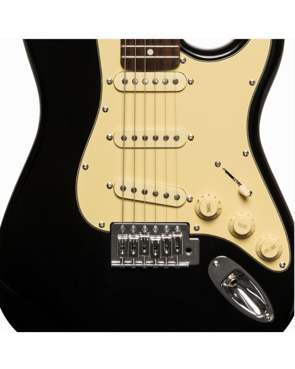 Електрогітара дитяча STAGG P SES-30 BK 3/4