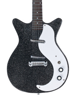 Електрогітара DANELECTRO 59 MJ (Black Metal Flake)-foto2