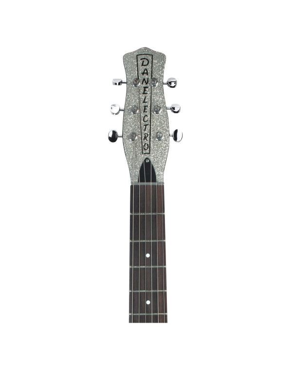 Електрогітара DANELECTRO 59 MJ (Silver Metal Flake)