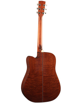 Гітара електро-акустична CORT AD890MBCF (Natural Glossy)-foto2