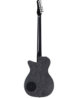 Електрогітара DANELECTRO 56 Baritone (Black Metal Flake)-foto3