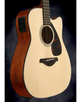 Електро-акустична гітара YAMAHA FGX800C (Natural)-foto2