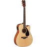 Електро-акустична гітара YAMAHA FGX800C (Natural)